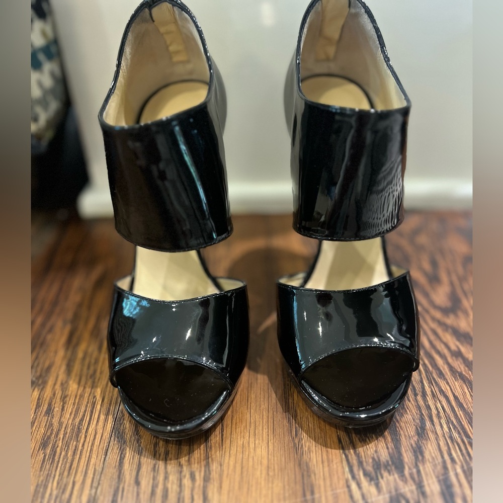 Jimmy Choo Black Patent Private Shoe